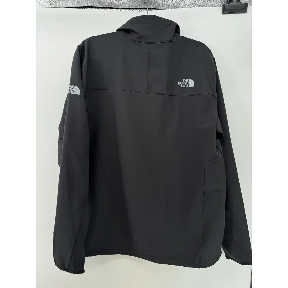 The North Face Windwall Softshell Black Full Zip Jacket Men’s Sz L